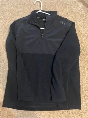 Bauer Black Quarter-Zip Performance Pullover